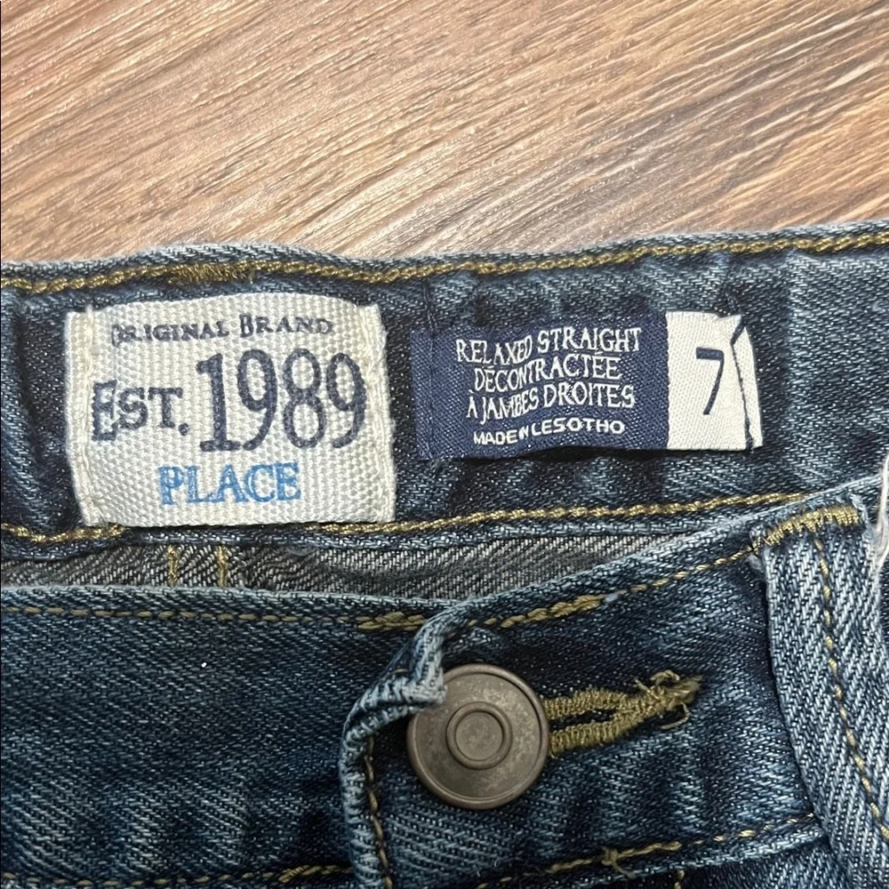 The Children's Place Dark Blue Denim Shorts
